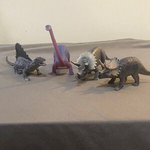 Bundle of 4 Vintage & Detailed Dinosaur / Kaiju Figures - Set of 4